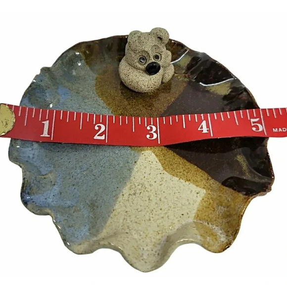 Handmade Pottery Koala Ring Dish - Picture 6 of 7